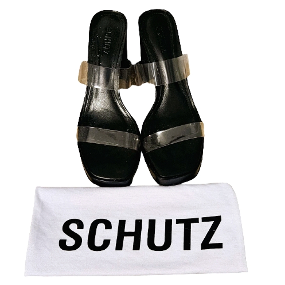 SCHUTZ Platform Slip-on Block heels - Picture 2 of 7